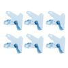 10pcs Metal   Clip Iron Large   Clip Strong Clamping Force Paper   Clips for   School Tickets Photos