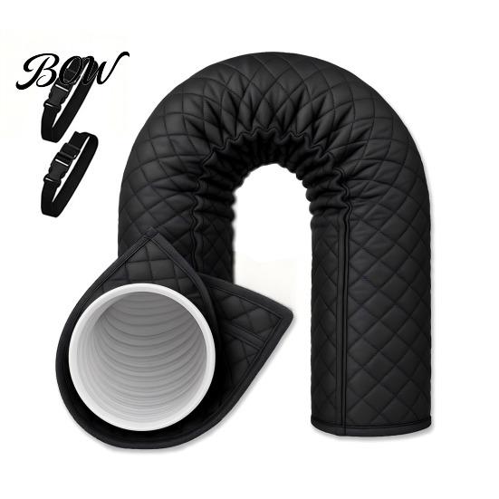 Portable Ac Hose Wrap Air Conditioner Insulation Cover, with Tool-free Installation And Adjustable Energy Saving Sleeve Straps, Exhaust