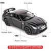 1/36 масштаб GTR R35, модель суперкара, игрушка из цинкового сплава, литые под давлением транспортные средства, детские игрушки для мальчиков и девочек 4, 5, 6 лет, подарок