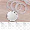 Silicone Gasket Silicone Ring Stainless Steel Strainer Aluminum Filters