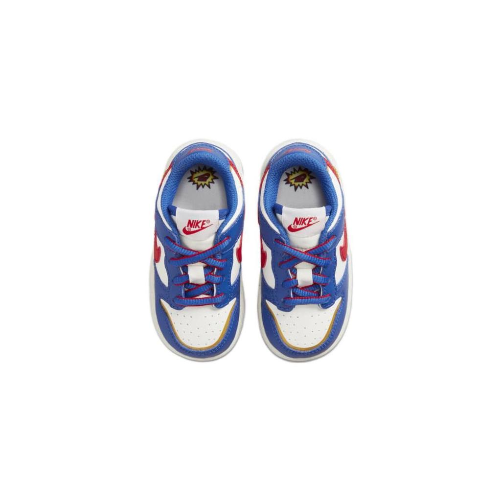 Nike Dunk Low Next Nature TD Superhero Baby Sneakers Blue Varsity-Royal White FD0675-400