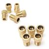 Bike Gas Nozzle Wheel Tire Transfer Valve Adapter Presta To Schrader Pump Convert Bicycle Punp Tube