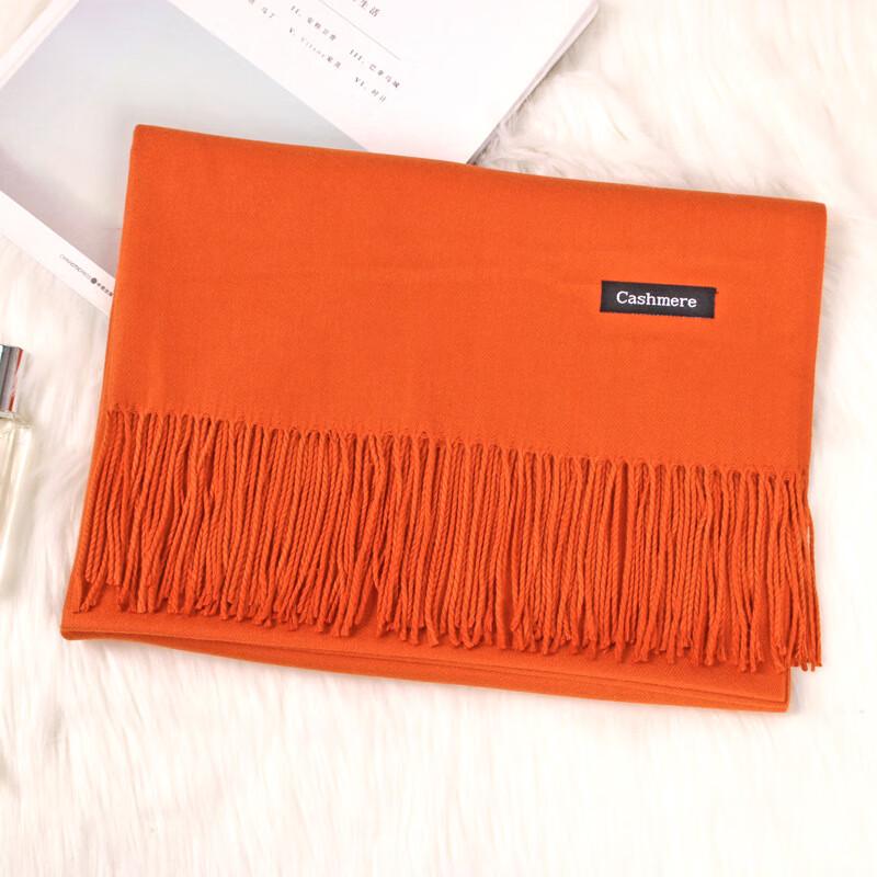 DUTRIEUX Winter Faux Cashmere Tassel Scarf Shawl