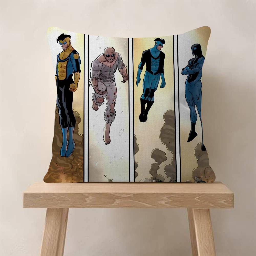 Cartoon Images IInvincibleS Pillow Anime Pillow Sofa Bed Head Pillow Cover Cushion Cover Fashion