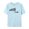 Spear Fishing Evolution Spearfishing Funny Fisherman Cheap Soccer Heartbeat Normal T-Shirt Adult Tops Shirts Normal Tee-Shirt