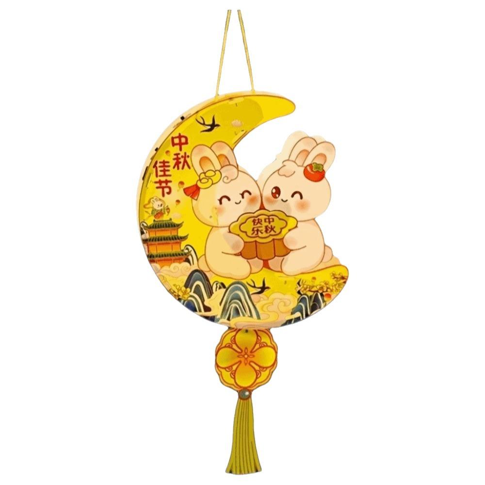 Luminous Mid-Autumn Festival Lantern Cartoon Lantern DIY Material Package Party Decoration