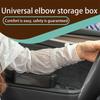 Multi-Functional Storage Car Armrest Elbow Pad Height-Adjustable Vehicle Armrest Box Cushion