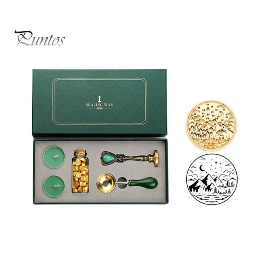 1 комплект, винтажный набор сургучовых уплотнительных бусин для самостоятельного изготовления лака для запечатывания конвертов