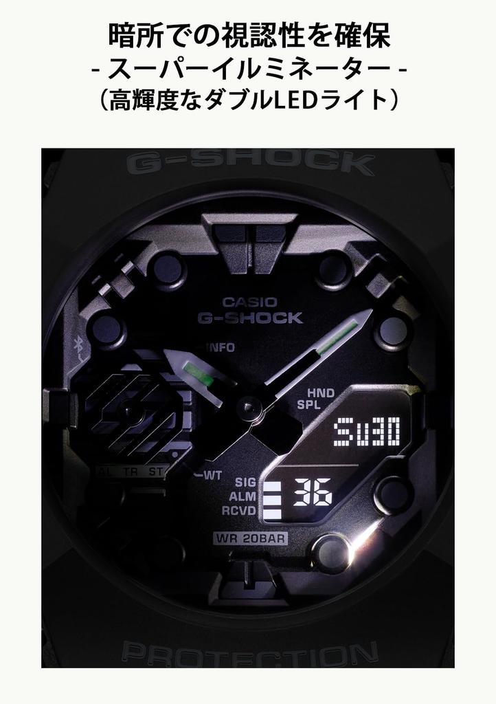 Часы Casio G-Shock (GA-B001-1AJF) с Bluetooth, Мужской, Черный, Аутентичный японский продукт