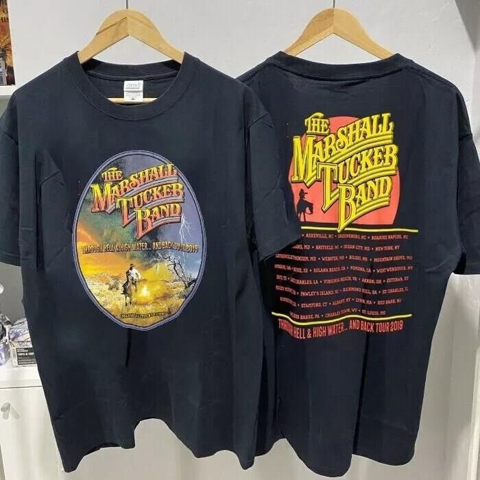 The Marshall Tucker Band 2019 Tour 2 Side Black Unisex Tshirt Reprint 21D946