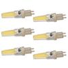 6pcs G9 LED Light Bulb COB Dimmable Professional G9 LED Bulb Replacement for Wall Lamps Table Lamps 220V