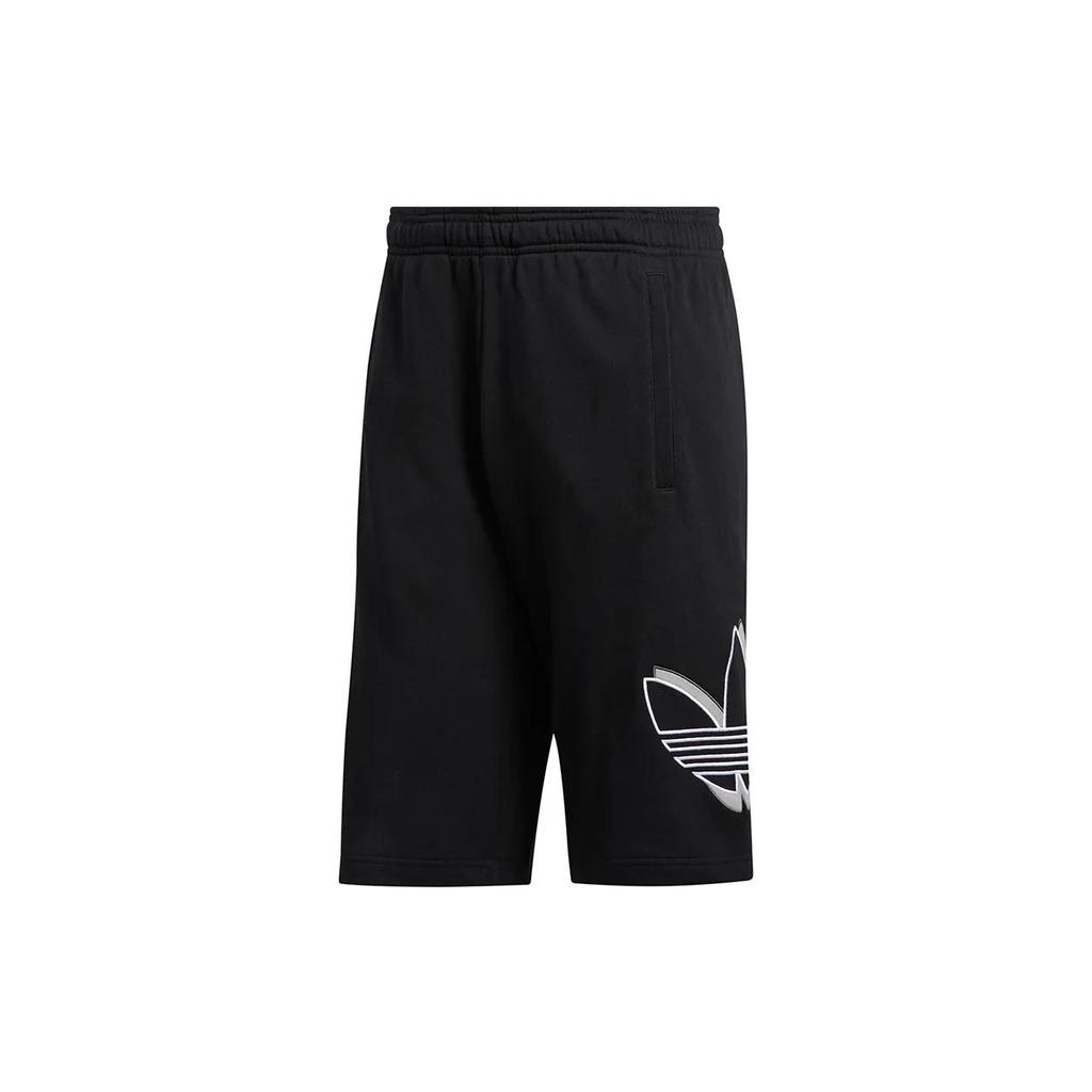 Adidas Originals TREF SH Casual Shorts Men's Black Moderate (Unisex) Casual Shorts FM1542