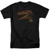 Парк Юрского периода Спино Маунт Взрослая футболка Черная унисекс футболка
