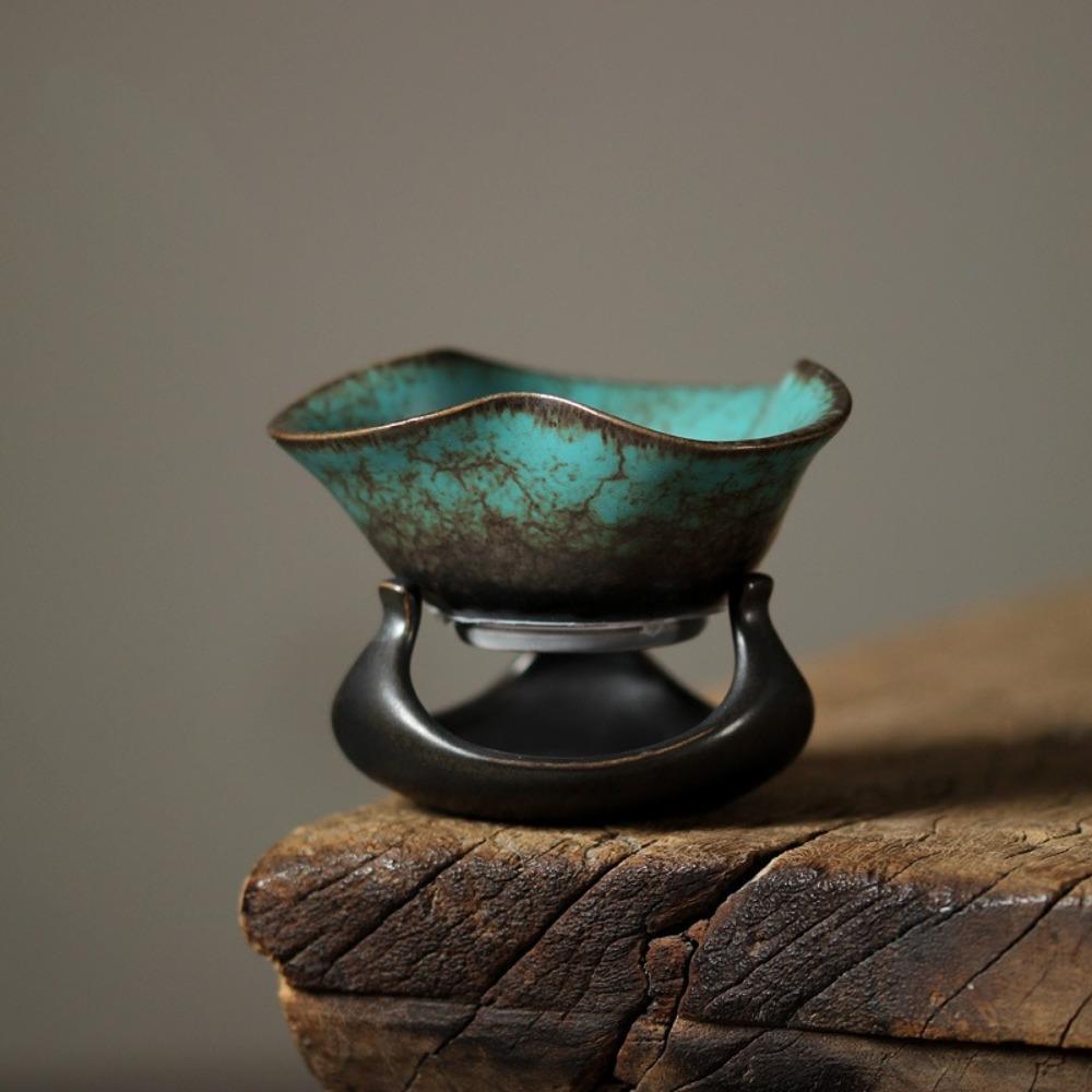 Керамические фильтры для чая, обожженные в печи, ретро-сепараторы для чая, принадлежности для напитков, фильтр для чайных листьев, Главная