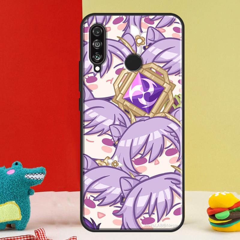 Чехол для игры Genshin Impact для Huawei Nova 12i 12s 11i 5T 9 10 SE Y91 Y90 Y60 Y70 Y72 Y61 P60 Pro P20 P40 P30 Lite