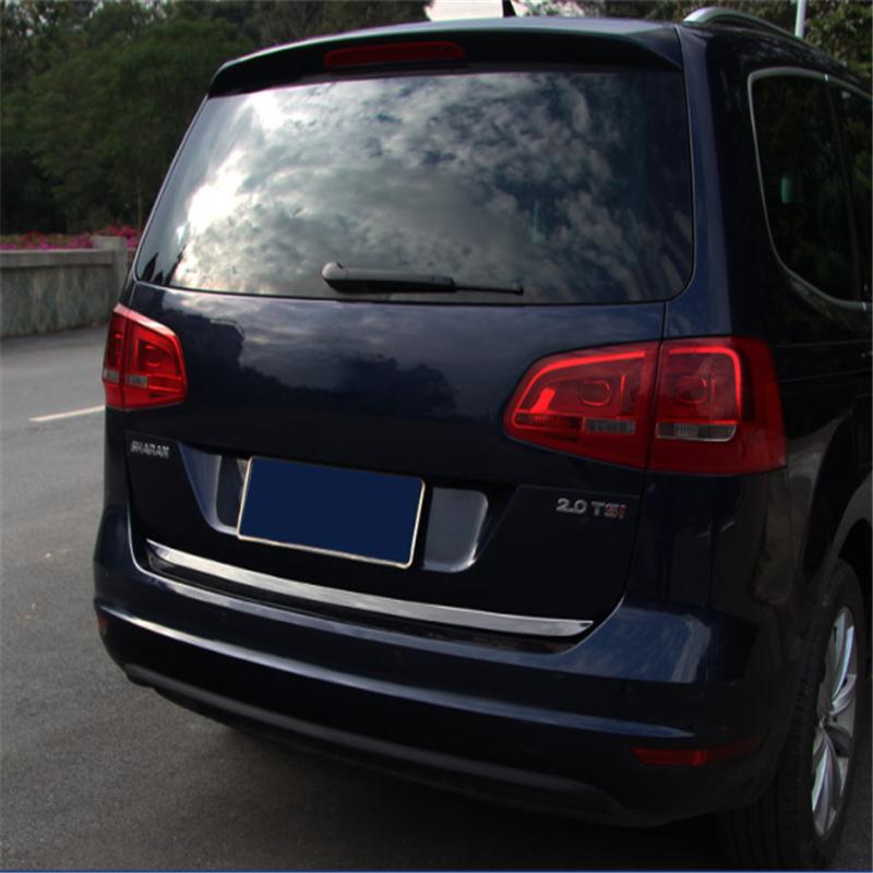 Для VW Volkswagen Sharan крышка багажника автомобиля защищает двери внешние аксессуары Ding Prevention Guard внешние части хром