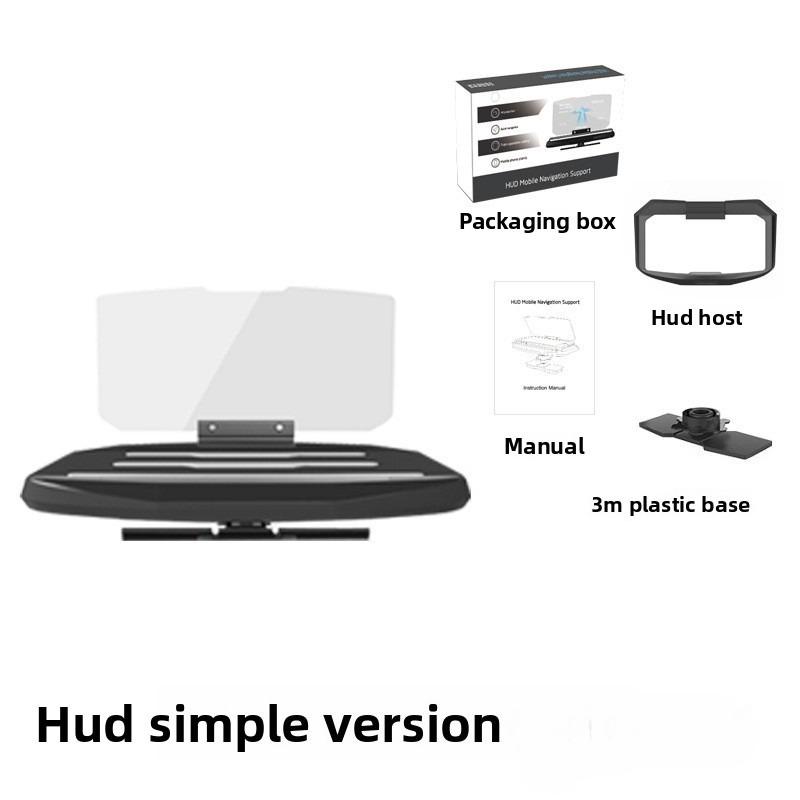 Автомобильный спидометр Беспроводная зарядка HUD Проекционный дисплей Цифровой спидометр Проектор Транспортные средства Авто Электроника Аксессуары