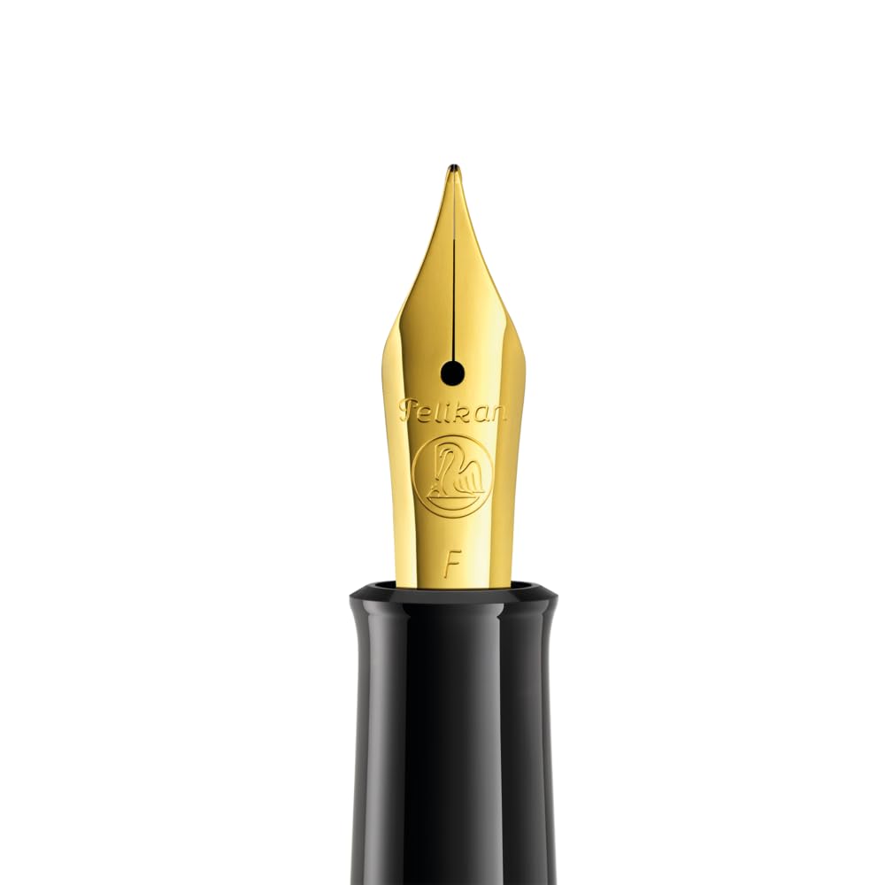 Pelikan M200 Fountain Fine Pen, Black, (993915)