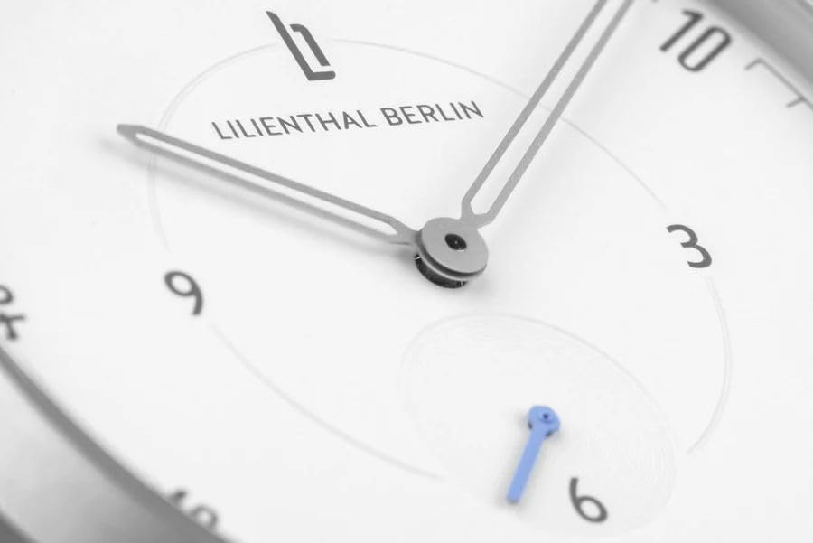Lilianthal Berlin Часы мужские с малым циферблатом, серые, Германия, L01-101-B009A,