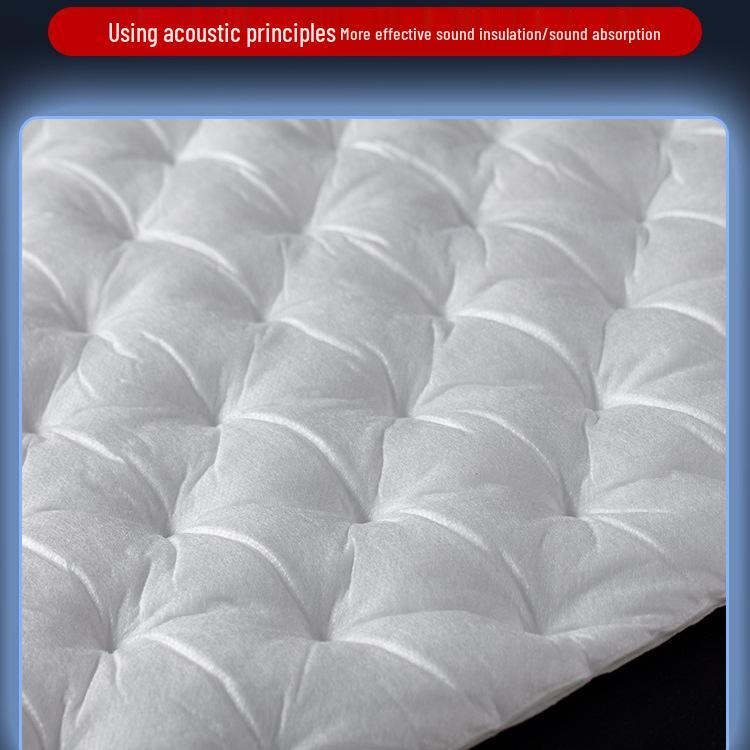 Self-Adhesive Sound Insulation and Noise Reduction Material for Cars: Thickened Vibration Damping for Doors and Trunk.