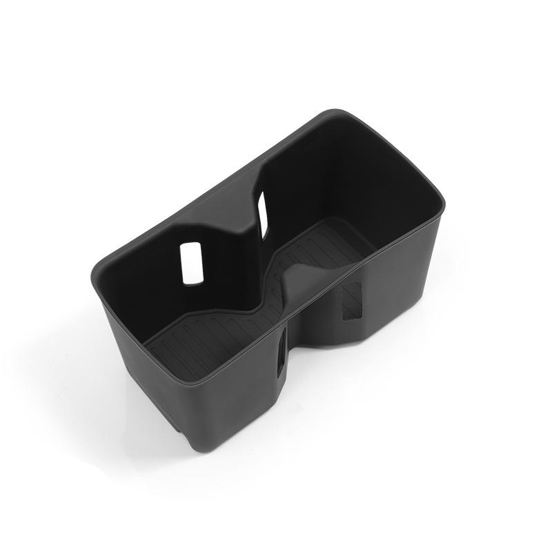 Cup holder cover for Hyundai Santa Fe 2024 central console, car protective non-slip mat, car-specific