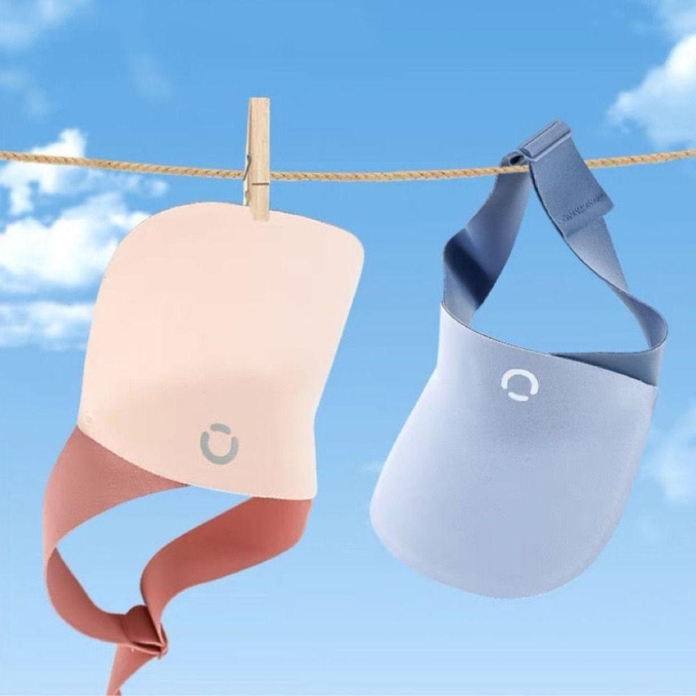 Contrast Color Summer Kid Sunhat Korean Style Children's Empty Top Cap Seamless Sun Hat  Kid