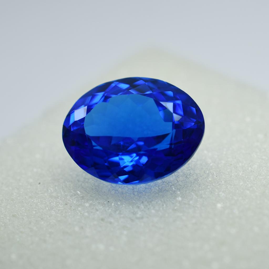 9 Ct Natural Blue Tanzanite Oval Shape Gemstone CERTIFIED Ideal For Gift