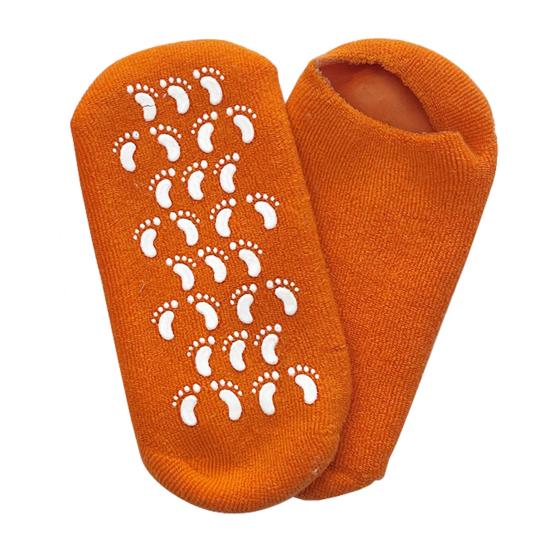 Увлажняющие носки Спа-гель носки с противоскользящей подошвой Носки для ухода за ногами Предотвращают трещины на пятках Наполнители для чулок для женщин мужчин