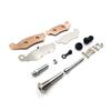 Комплект передних и задних тормозов для мотоцикла NISSIN HONDA CR125R CR250R CRF250X CRF450X Винт суппорта Пружина Тормозные колодки Ремонт тормозного цилиндра