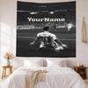 Messi Custom Your Name Wall Decor Tapestry Art For Pet Memorial Birthdaywedding Party Backdrop Family Gift