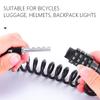 New Bicycle Lock Steel Cable Chain Security Password 4 Digit Lock Anti-Theft Combination Number Code Safety Mountains Bike Motorcycle Accessories
