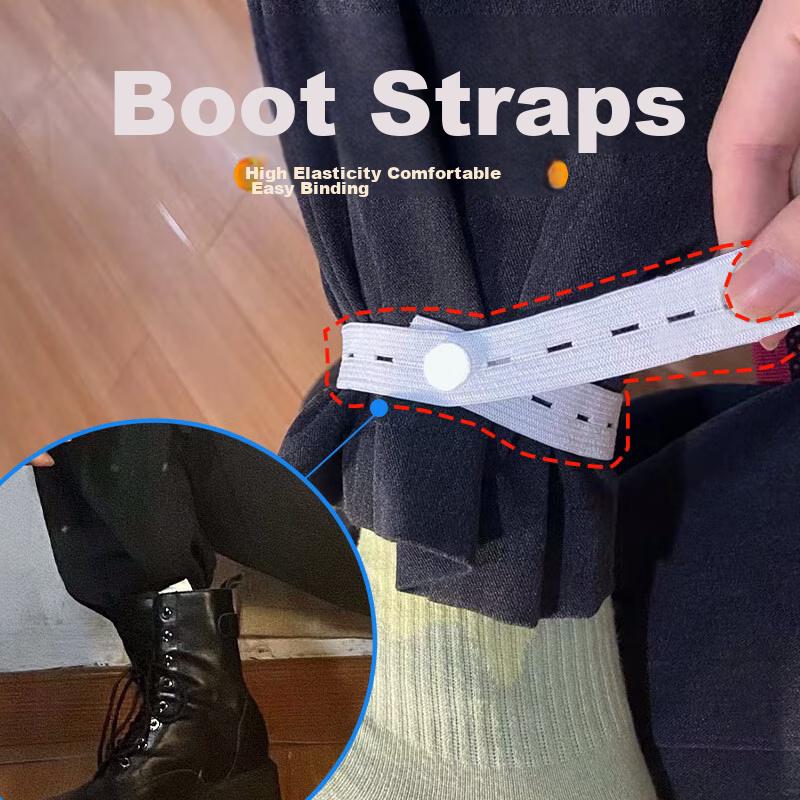 Xinqin Elastic Band, Luggage Packing Strap, Clothes Storage Organizer, Pants Leg And Curtain Binding Strap, 40 Pieces Per Pack