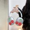 Роскошный блестящий чехол с бриллиантами для наушников AirPods Max, прозрачные аксессуары, ультрамягкий защитный чехол из ТПУ для AirPods Max, подарок для девушек