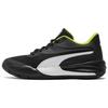 Triple Basketball Black White Unisex Sneakers 195217-08