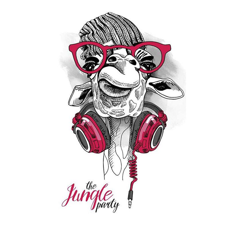 T370 # забавная наклейка с изображением кота, бульдога, совы, животного на автомобиль, виниловая наклейка, водонепроницаемые украшения, наклейки для автомобиля