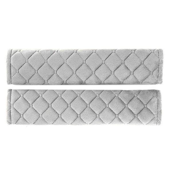 2 шт./компл., ремни для автомобильных сидений, наплечные чехлы, мягкие бархатные наплечные чехлы для автомобилей, грузовиков, внедорожников, ремни для рюкзака, мягкие плюшевые автомобильные ремни безопасности