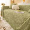 Plush Sofa Cover for All Seasons, Simple and Modern Anti Slip Sofa Cover