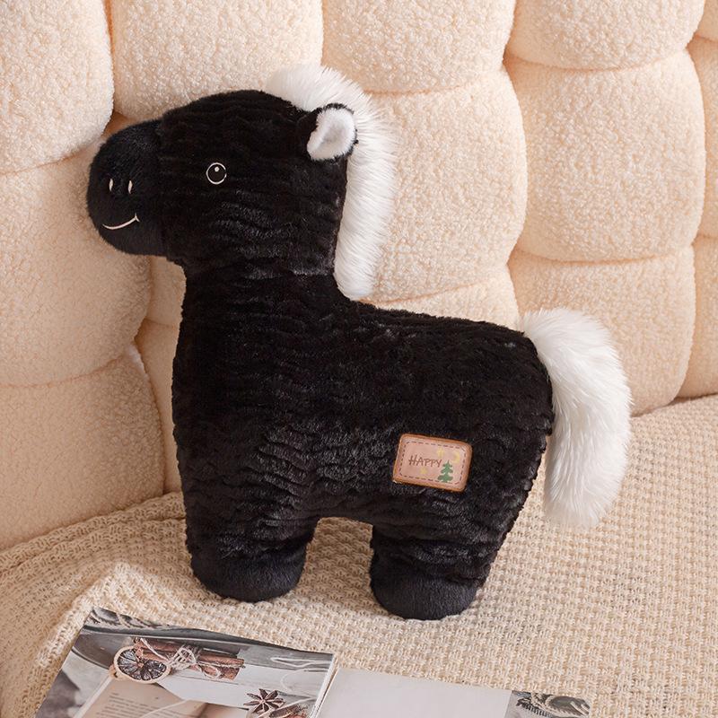 Новый Имитированный Пони и Гладкая Подушка Плюшевая Кукла Кукла Диванная Подушка Дети Спят с Куклой Подарок на День Рождения