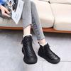 Fashion Women's Shoes Silver Shoe Flat Footwear Elastic Snow Boots Woman Low Ankle Booties Green Winter 2024 Waterproof Boot Warm Trendy