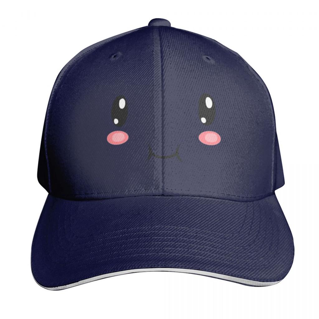 Kawaii emotional face icon Japanese style Baseball Cap hiking hat Horse Hat New Hat Luxury For Women Unisexs
