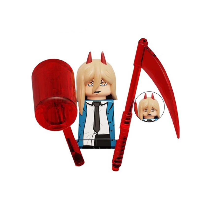 KT1067 Бензопила Человек Строительные блоки Фигурки Мультяшные игрушки Подарок