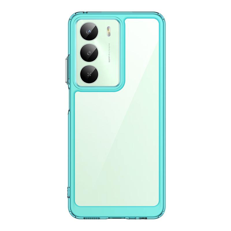 Transparent Phone Case For Realme 14x Case Anti-knock Silicone Colorful Clear Back Cover Realme 14x Case For Realme 14x Global