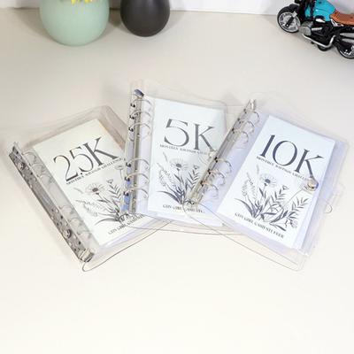 12-месячные конверты Money Saving Challenge Binder 100 конвертов Ежемесячная сбережения Книга денег