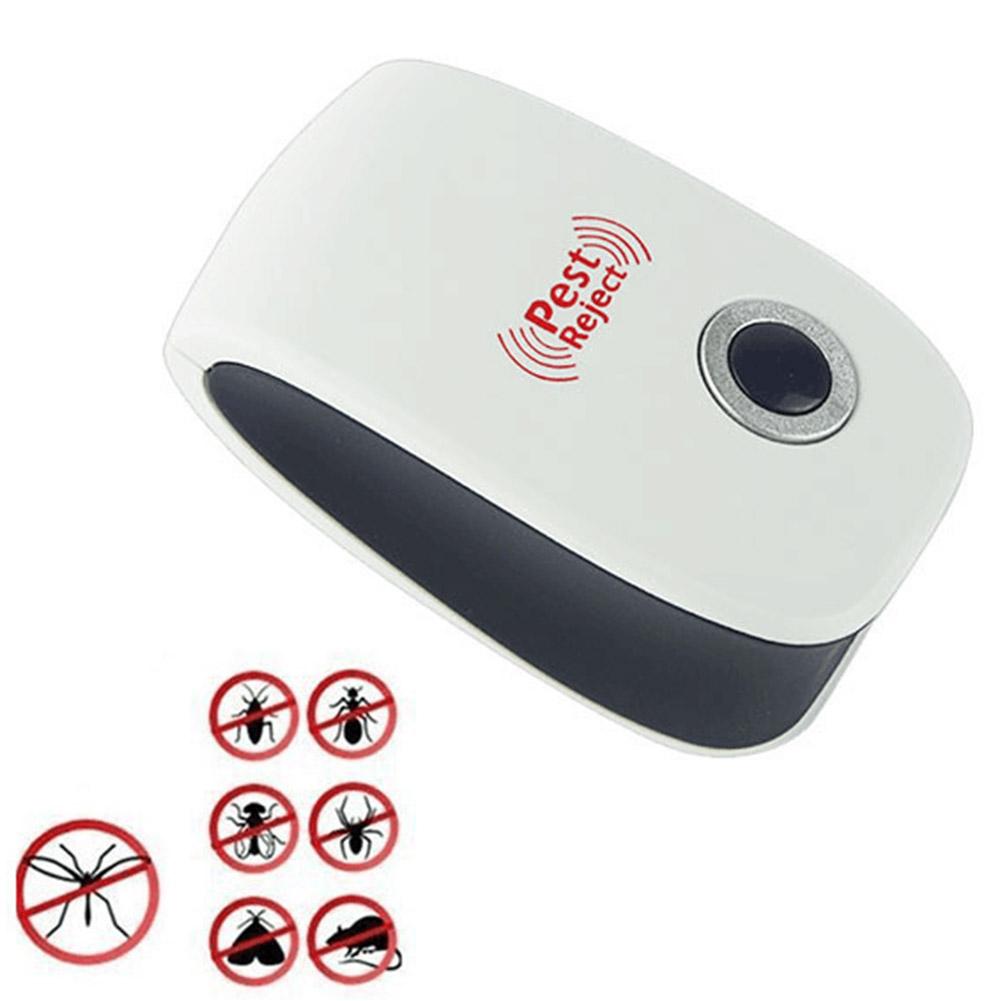 Ultrasonic Electronic Indoor Anti Mosquito Rat Mice Insects Pest Bug Control Repeller