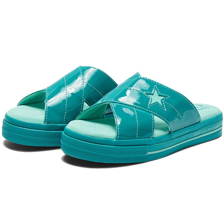 Сандалии One Star Opi x Сандалии One Star Wmns Converse 'Dance Party - Teal Dawn' Женские 565663C