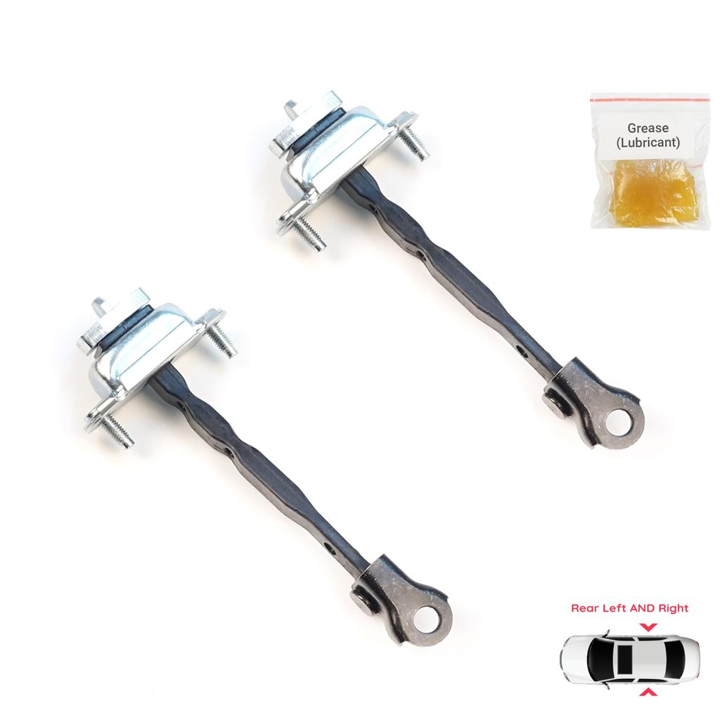 EDP1686-1 2 Pieces Rear Door Hinge Brake Stop Check Assy Limiter Strap for Subaru Forester MK4 SJ 2012-2018 62124FG003