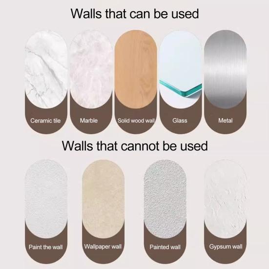 Yousheng 2Pcs Bathroom Pedals Triangular Design Foot Rubbing Stick Brush Holder Easy Installation Anti-Slip Labor-Saving Shoelace