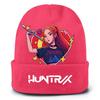 Kids Boys Girls Demon Hunters Rumi Zoey Mira Derpy Printed Knitted Hat Thread Velvet Cap Autumn Winter Warm Knitted Hat