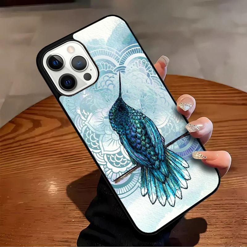Lovely Birds Hummingbird Phone Case For iPhone 17 Air 16 15 14 13 12 11 Pro Max Max Plus Bumper Case Cover