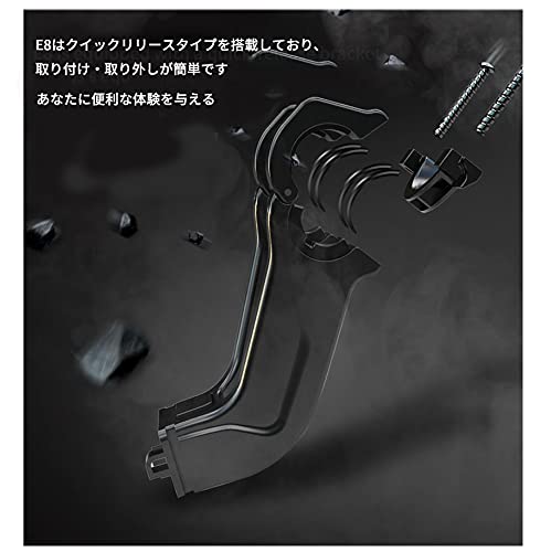 WILD MAN Quick Release 3L Hard Shell Rainproof Scooter Storage Bag for Kick Scooters, Folding Bikes, Kickboards, and MTBs (E8)